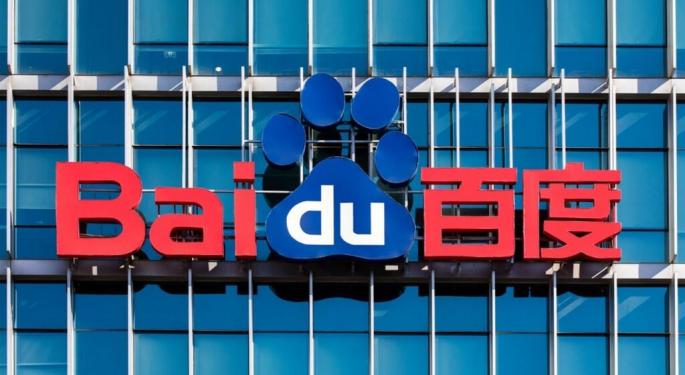 Baidu, XPeng And Other Big Stocks Moving Lower In Monday's Pre-Market Session