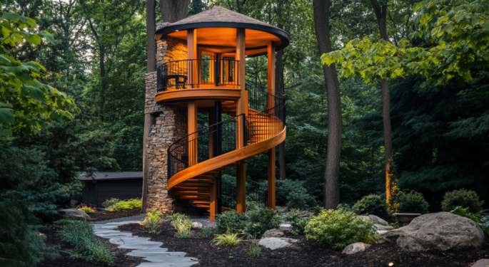 Backyard Treehouse Gets So Much Attention On Airbnb, Owner Doesn't Have To Work Anymore: 'I'm Booked For Months'