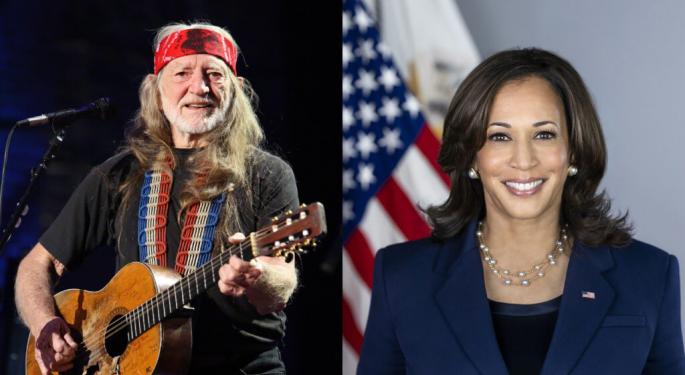 Kamala Harris 2024: Willie Nelson To Host Star-Studded Virtual Rally Supporting Candidacy, Cannabis Reform