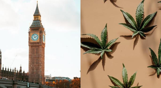 Medical Marijuana For Chronic Pain Could Cut UK's National Health Costs By $5.19B Annually, Improving Health Outcomes