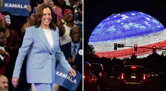Kamala Harris To Advertise On Las Vegas Sphere: Will This Mesmerizing Venue Help Swing Nevada For Dems?