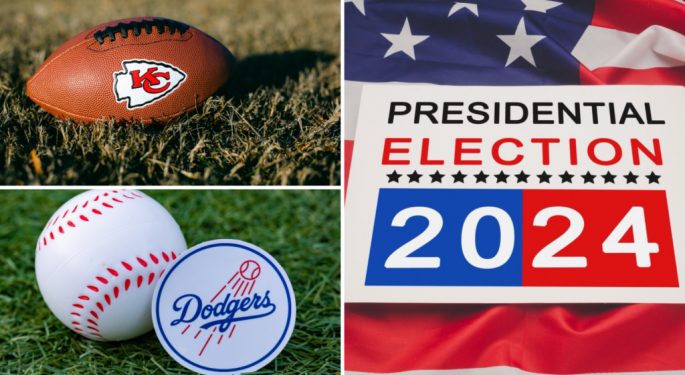 Kansas City Chiefs, Los Angeles Dodgers Championships Could Predict 2024 Presidential Election: Here's Who Has The Edge In Trump Vs. Harris