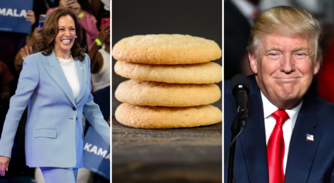 Bakery That Often Predicts Election Outcomes Has This Candidate Winning In Trump, Harris Battle: 'Doughmacracy For All!'