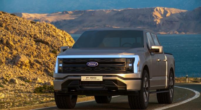 Ford EV Sales Drop Over 8% In October As Demand For F-150 Lightning Slows Down