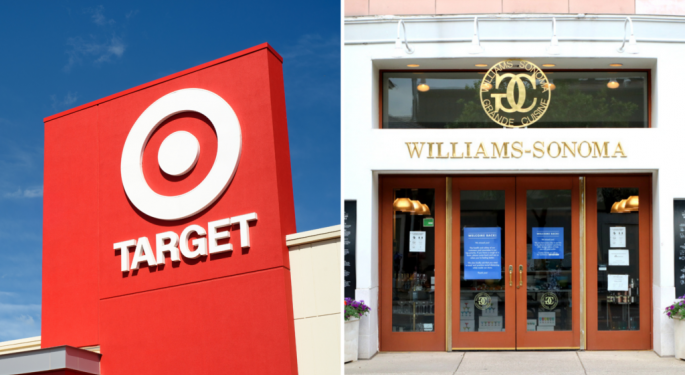 Target Plunges 21% While Williams-Sonoma Soars 27% On Same Day