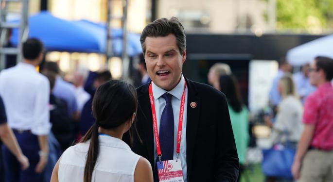 Elon Musk Said Matt Gaetz Would Be 'Hammer Of Justice' As Attorney General: Former Congressman Now Unemployed, Sells Cameos For $500
