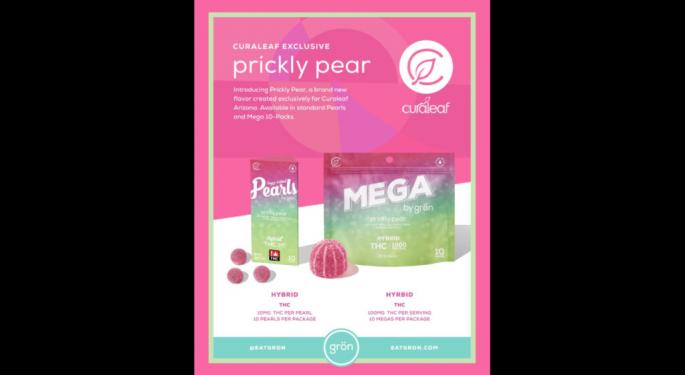 Grön Launches New Edibles Flavors Across Curaleaf Dispensaries In Arizona