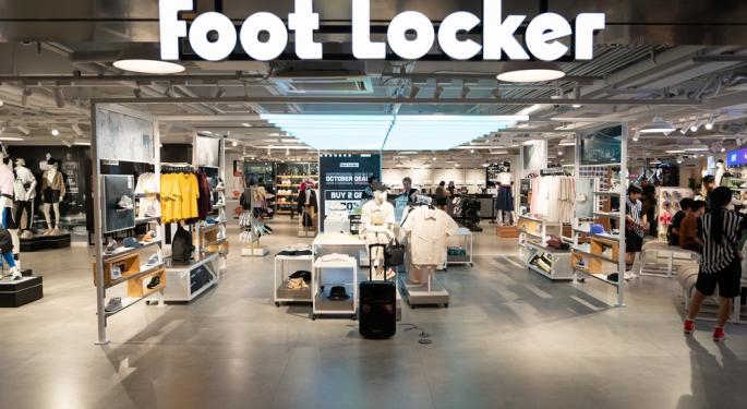 Foot Locker Posts Downbeat Results, Joins Couchbase And Other Big Stocks Moving Lower In Wednesday's Pre-Market Session