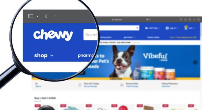 Chewy Stock Slides As Investors Digest $500M Offering From Largest Shareholder