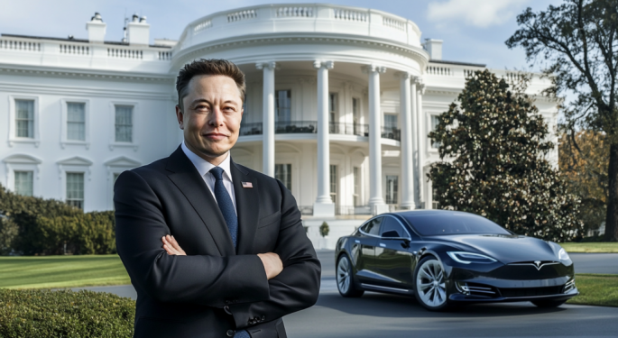 Tesla Is Analyst's Top 2025 Stock Pick: Elon Musk Political Involvement May 'Accelerate' EV Maker Beyond Autos