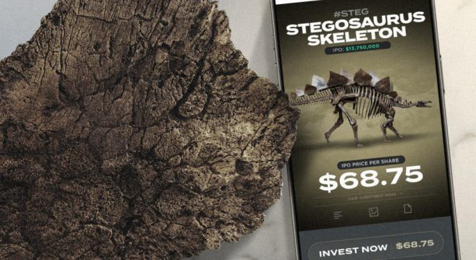 EXCLUSIVE: Full Stegosaurus Skeleton Comes To Fractional Investing Platform Rally, How You Can Buy Shares For Under $69