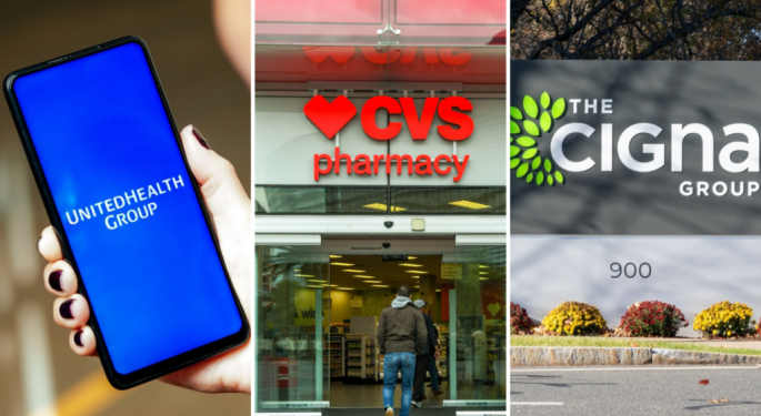 What's Going On With CVS Health, UnitedHealth And Cigna Group Shares?