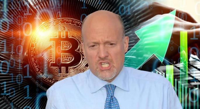 If You Invested $1,000 In Bitcoin And Other Crypto When Jim Cramer Said Anyone Holding Was 'An Idiot', Here's How Much You'd Have Now