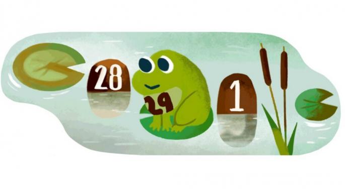 Google's 2024 Leap Day Doodle: A Frog's Guide To Celebrating The Day That Almost Never Hops Around