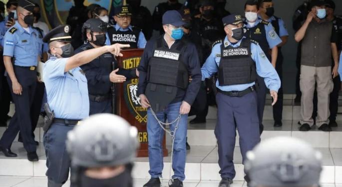 Ex-Honduran President Who Boasted He'd 'Stuff Drugs Up Noses Of The Gringos' Convicted In NY Fed Court, Faces Life