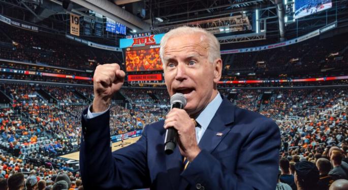 Betting On Biden: A $100 Bet On President's March Madness Final Four Picks Could Pay Out $7,870