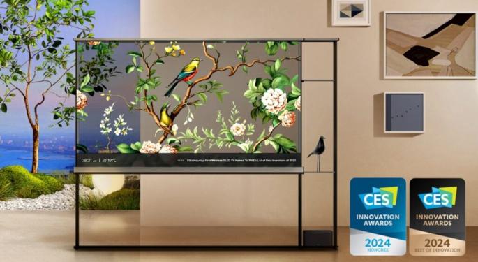 LG Unveiled World's First Wireless Transparent TV That Can Turn Into An Art Piece