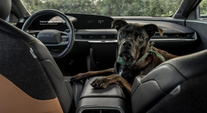 Lucid Introduces 'Creature Comfort Mode' To Rival Tesla's 'Dog Mode' For Pets