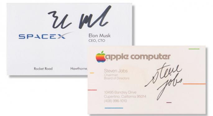 Steve Jobs-Autographed Business Card Breaks Record At Auction: How Sale Price Compares To Elon Musk's Signed Card
