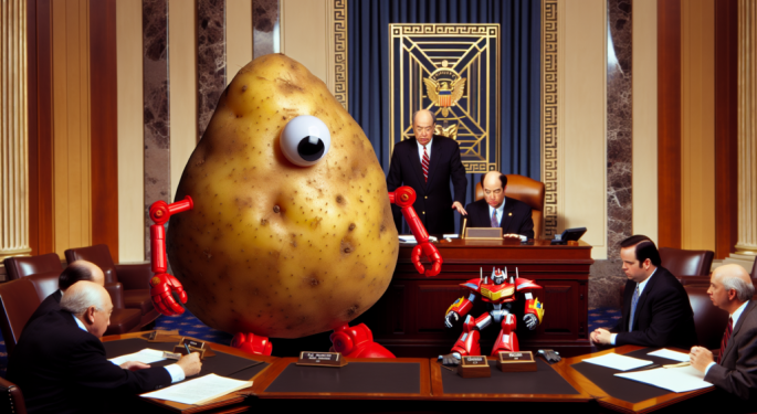 Tater Debate: 14 Senators Come Together To Mash USDA's Grainy Ideas On Potatoes