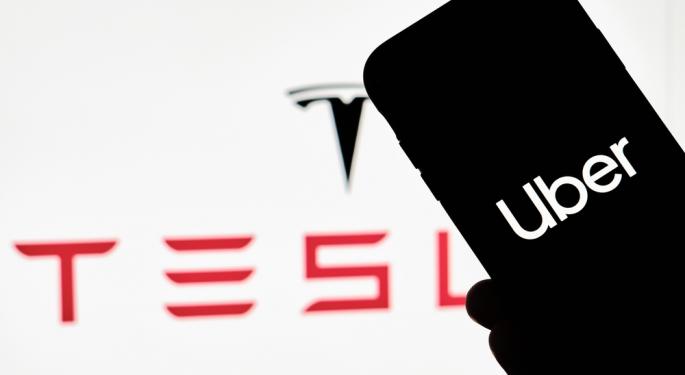 Uber Nudges Drivers To Go Electric With Tesla's Help To Meet 2030 Green-Fleet Goal