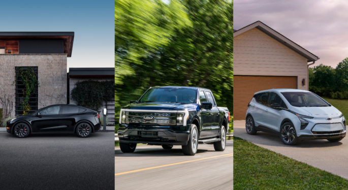 Top 10 Bestselling Electric Vehicles In U.S. 2023: Where Do Tesla, Ford, General Motors Rank?