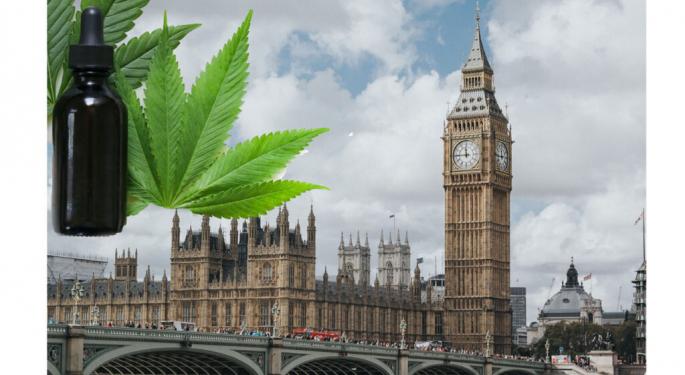 Canada-Grown Cannabis Now Available In UK As Analysts' Top Canadian LP Makes Breakthrough