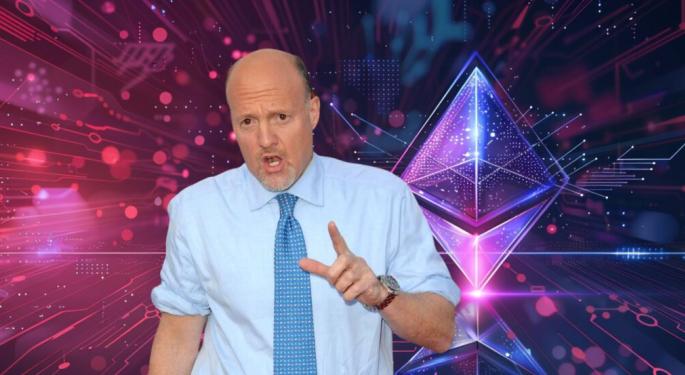 Is Jim Cramer Getting Bullish On Crypto? Why He Says Ethereum Can 'Only Go Up' From Here