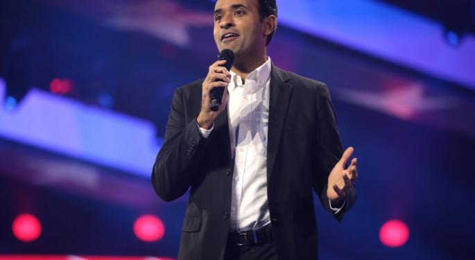 If You Invested $1000 In Bitcoin When Vivek Ramaswamy Began Accepting BTC Donations For His Presidential Campaign, Here's How Much You'd Have Today