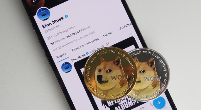 If You Invested $1,000 In Dogecoin When Elon Musk Acquired Twitter, Here's How Much You'd Have Now