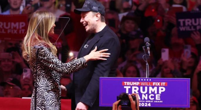 Melania Trump Is Happy With House Guest Elon Musk As 'A Babysitter For Donald'