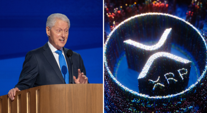 If You Invested $1,000 In XRP Token When Bill Clinton Spoke At Ripple Conference, Here's How Much You'd Have Today