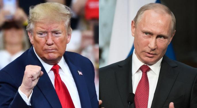 Trump-Putin 'Highly Productive' Call Sparks Oil Sell-Off As Investors Eye Geopolitical De-Escalation