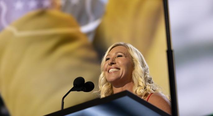 Marjorie Taylor Greene Buys More Bitcoin ETF Shares Ahead Of Trump's Strategic Reserve Executive Order