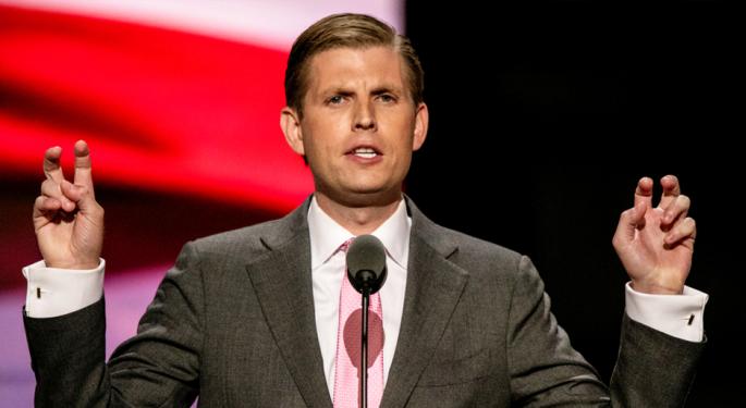 Eric Trump Named Advisor to Metaplanet, Japanese Bitcoin Firm Whose Stock Surged 2,152% In The Last Year