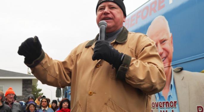 Tim Walz Says He Was 'Making A Joke' After Tesla Stock Jab Becomes Lightning Rod For Criticism: 'These People Have No Sense Of Humor'