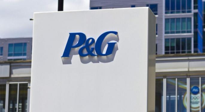 Procter & Gamble Defies Market Gloom With Golden Cross Glow-Up