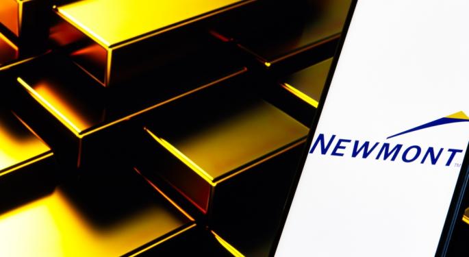 Newmont Soars With A New $60 Price Target, Leads S&P 500 Higher
