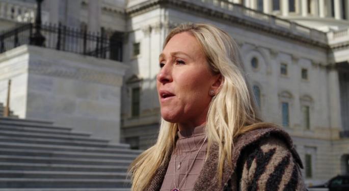 Marjorie Taylor Greene Made Large Stock Purchases Ahead Of Trump's 90-Day Tariff Pause: Hakeem Jeffries Calls It 'Problematic'