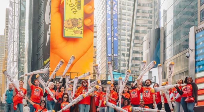 145 Years Later, Zig-Zag Gets Loud About Weed With Times Square Takeover