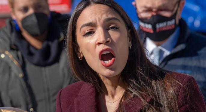Alexandria Ocasio-Cortez Asks,'How Much Did Majorie Taylor Greene Make When She Bought The Dip?'