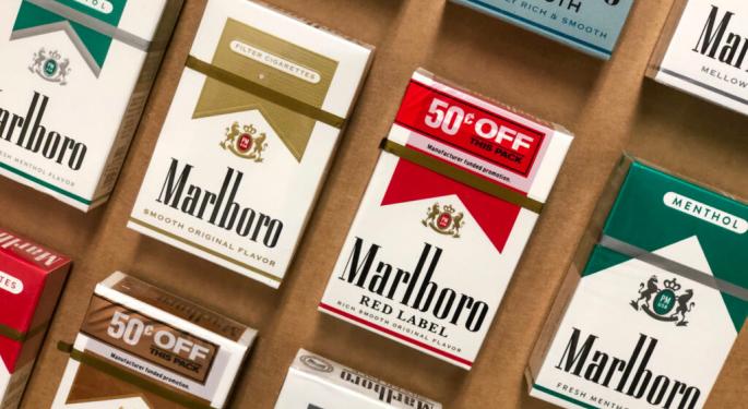 Why Is Marlboro-Maker Altria's Stock Ticking Higher Today?