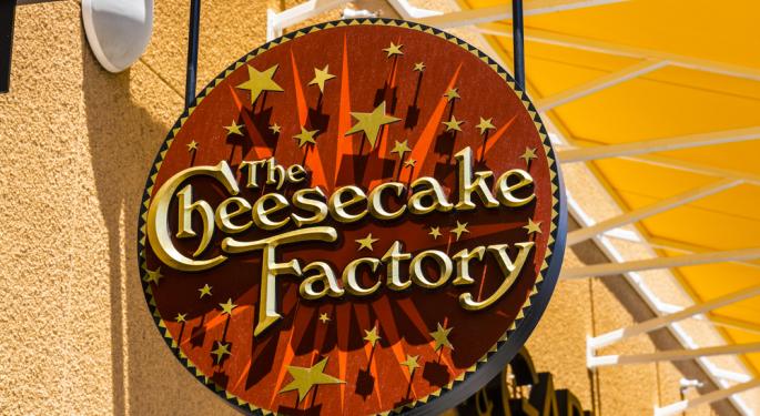 Cheesecake Factory Earnings Leave Sweet Taste, But Analyst Sees Tariff Trouble Brewing