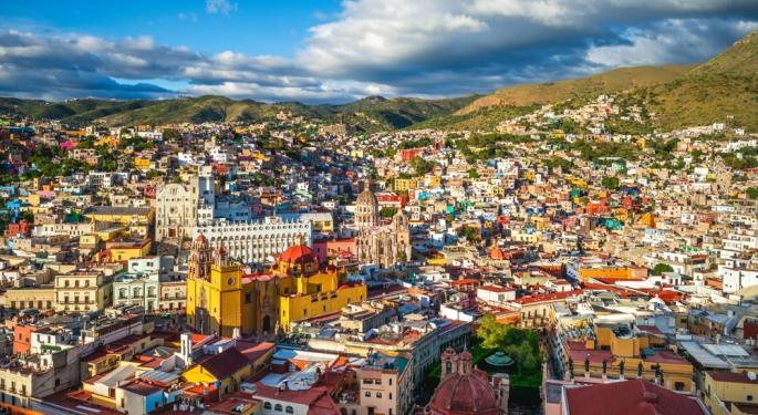 Mexican Stocks Post Biggest Outperformance Over Wall Street In 20 Years