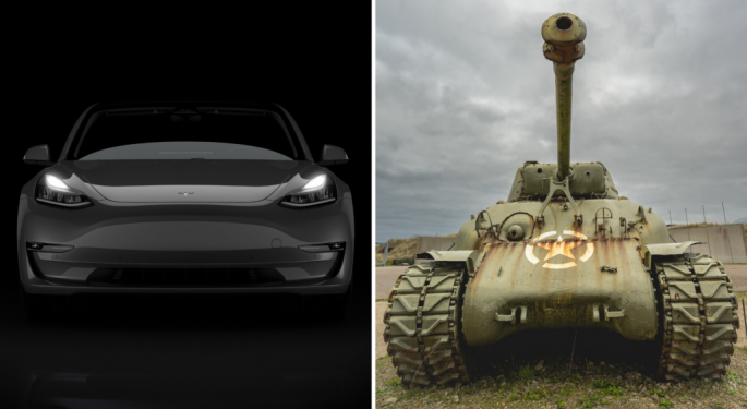 Tesla Defeats Tank? Anti-Musk Group's Experiment May Have Backfired Into A Sales Pitch