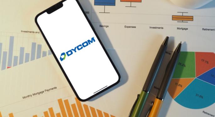 Dycom Industries Posts Upbeat Earnings, Joins WeRide, Keysight Technologies And Other Big Stocks Moving Higher On Wednesday