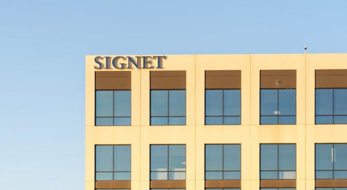 These Analysts Increase Their Forecasts On Signet Jewelers After Better-Than-Expected Q1 Earnings