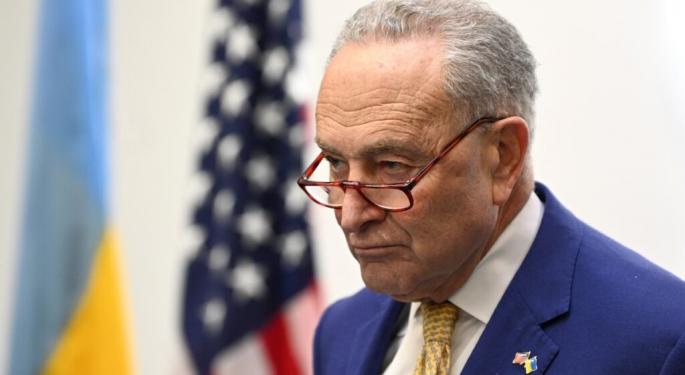 Chuck Schumer Wants Siri To Play 'Bad Blood' As Elon Musk, Donald Trump Feud Each Other — Mike Johnson Sings A Hawkish Tune