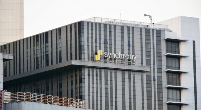 Synchrony Financial Stock Is Moving Higher Monday: What's Going On?