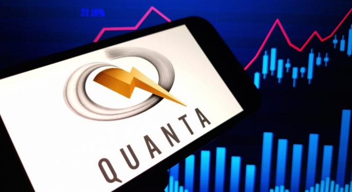 Quanta Services, Apple And Alphabet On CNBC's 'Final Trades'